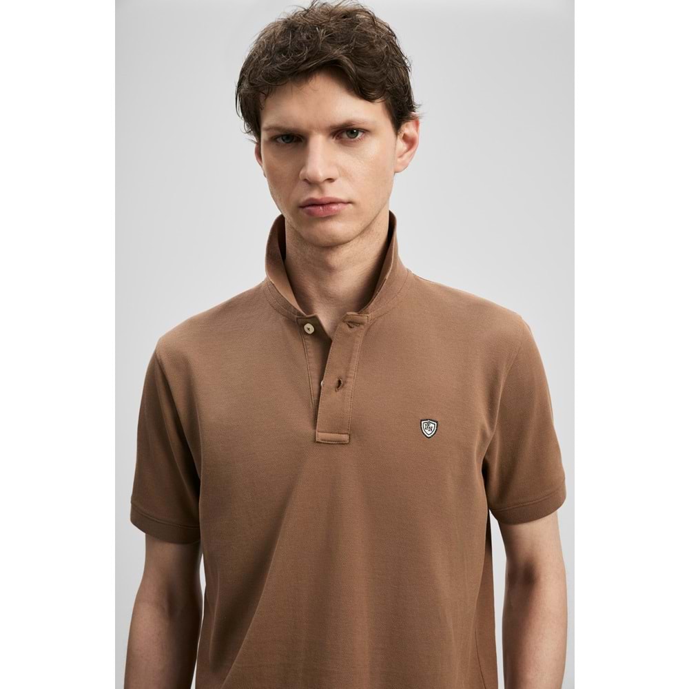 Lufian 111040230 Laon Smart Polo Yaka Tişört Erkek Tişort