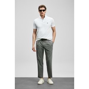 Lufian 111040230 Laon Smart Polo Yaka Tişört Erkek Tişort