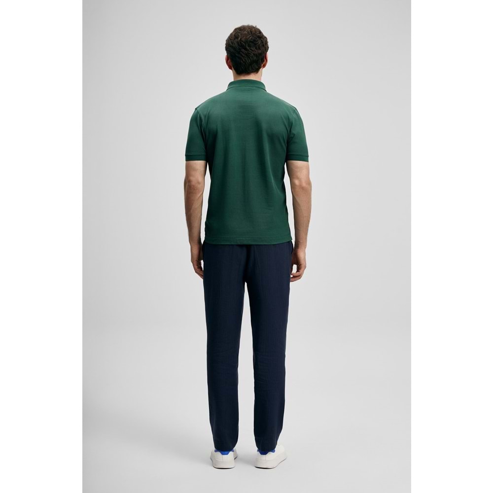 Lufian 111040230 Laon Smart Polo Yaka Tişört Erkek Tişort