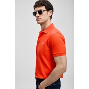 Lufian 111040230 Laon Smart Polo Yaka Tişört Erkek Tişort