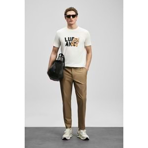 Lufian 111020304 Max Modern Grafik T-Shirt Erkek Tişort