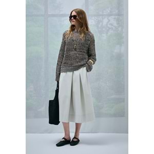 Lufian 121090044 Marın Kadın Kazak Örme Kadın Sweatshirt