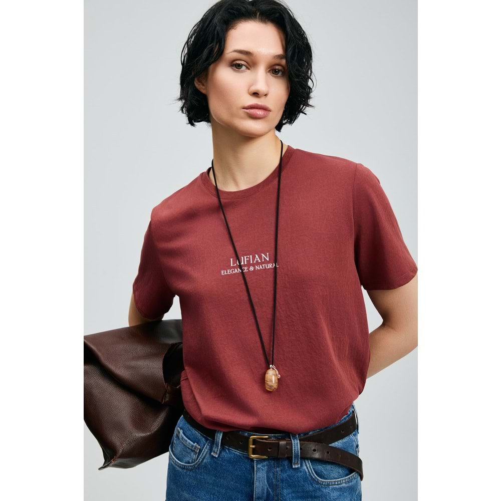Lufian 121020030 Forest T-Shirt Kadın Tişört