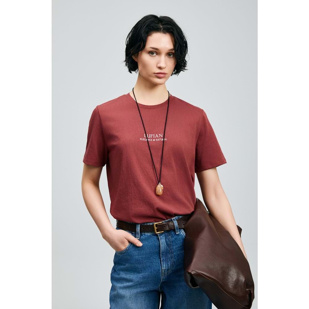 Lufian 121020030 Forest T-Shirt Kadın Tişört