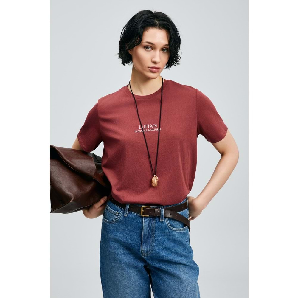 Lufian 121020030 Forest T-Shirt Kadın Tişört