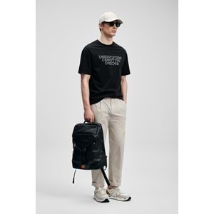 Lufian 111020284 Frank Erkek Basic T- Shirt Tişört Erkek Tişort