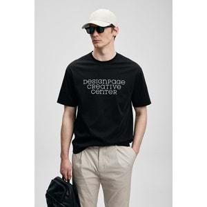 Lufian 111020284 Frank Erkek Basic T- Shirt Tişört Erkek Tişort