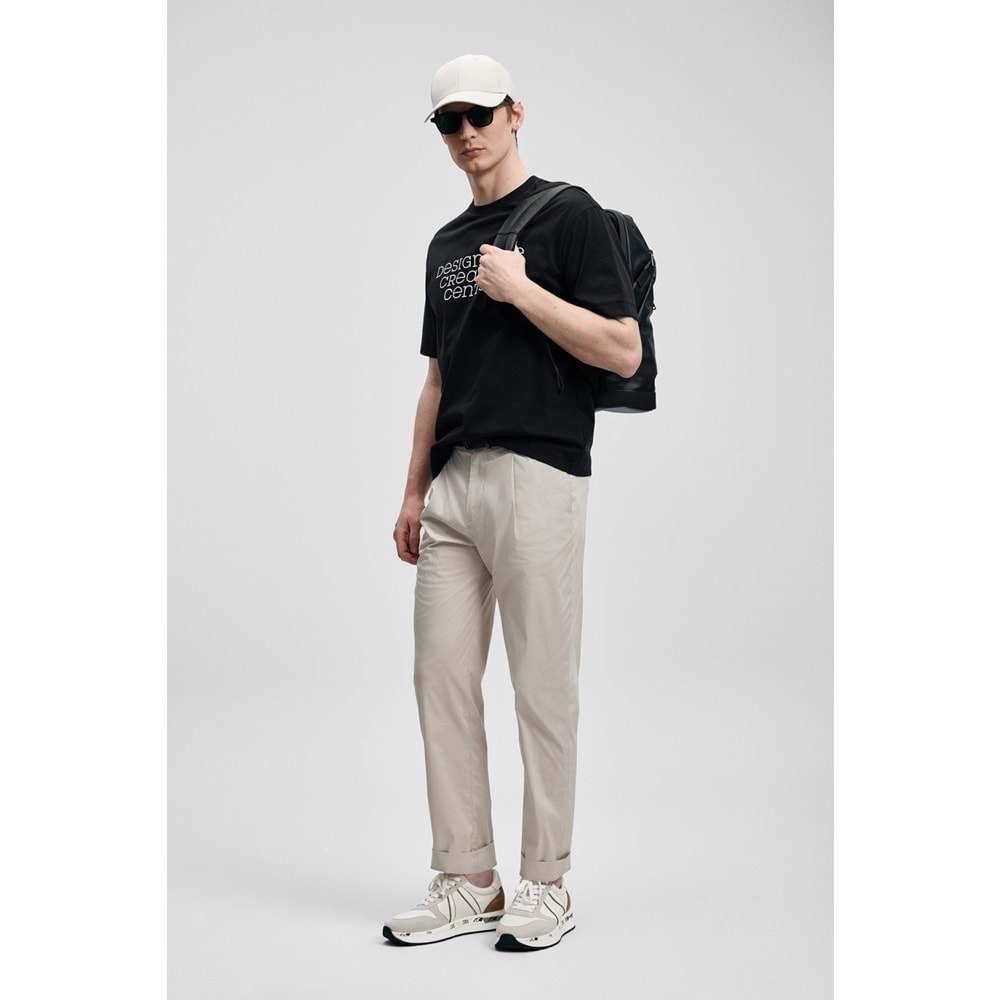 Lufian 111020284 Frank Erkek Basic T- Shirt Tişört Erkek Tişort