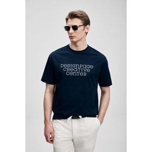 Lufian 111020284 Frank Erkek Basic T- Shirt Tişört Erkek Tişort