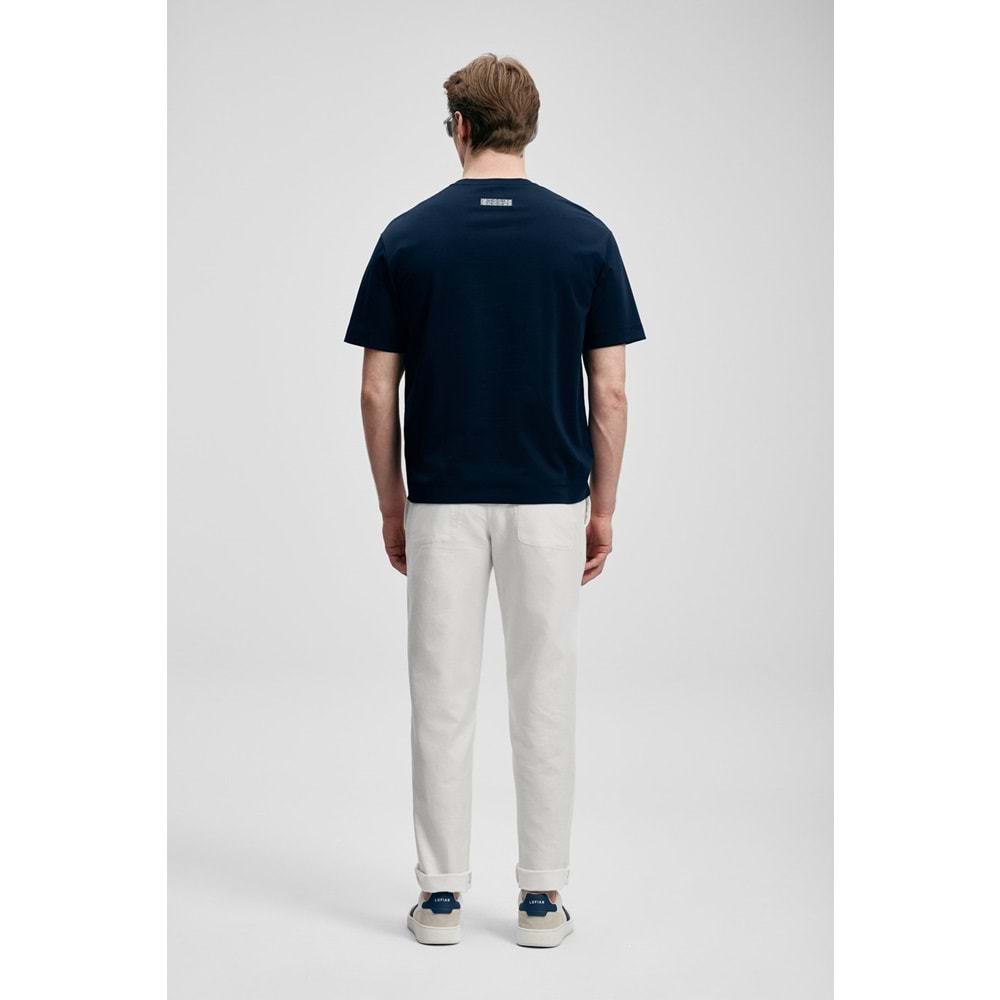 Lufian 111020284 Frank Erkek Basic T- Shirt Tişört Erkek Tişort