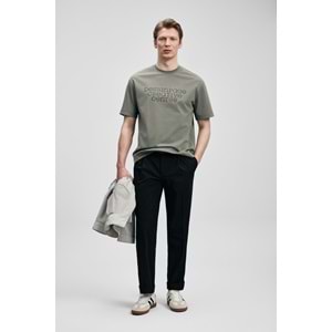 Lufian 111020284 Frank Erkek Basic T- Shirt Tişört Erkek Tişort