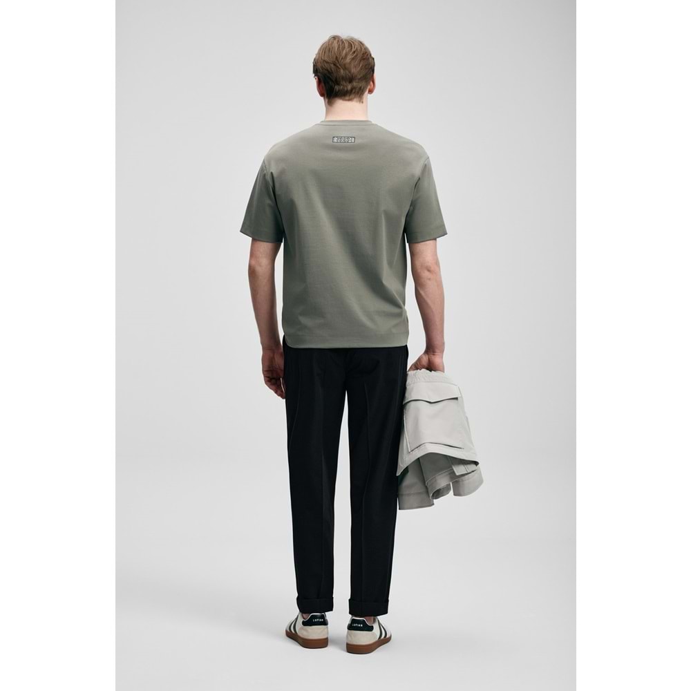 Lufian 111020284 Frank Erkek Basic T- Shirt Tişört Erkek Tişort