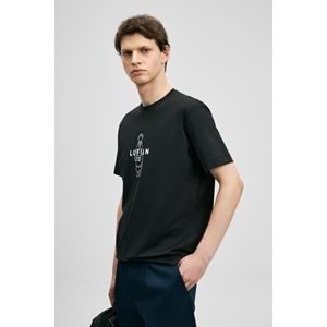 Lufian 111020307 Sımbad Modern Grafik T- Shirt Erkek T-Shirt