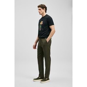 Lufian 111020292 Duck Modern Grafik T-Shirt Erkek Tişort