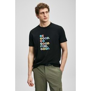 Lufian 111020290 Good Modern Grafik T- Shirt Erkek Tişort
