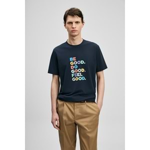 Lufian 111020290 Good Modern Grafik T- Shirt Erkek Tişort