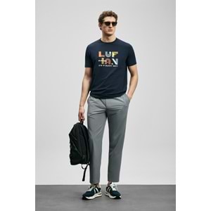 Lufian 111020291 Sunny Modern Grafik T- Shirt Erkek Tişort