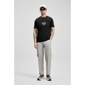 Lufian 111020310 Thınk Modern Grafik T- Shirt Tişört Erkek Tişort