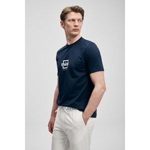 Lufian 111020310 Thınk Modern Grafik T- Shirt Tişört Erkek Tişort