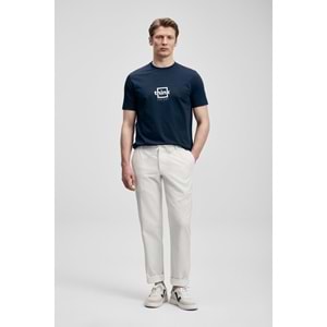 Lufian 111020310 Thınk Modern Grafik T- Shirt Tişört Erkek Tişort