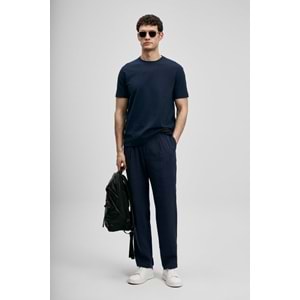 Lufian 111020311 Soft Modern Grafik Erkek T- Shirt Tişört Erkek Tişort