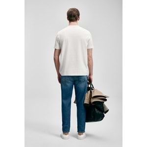 Lufian 111020311 Soft Modern Grafik Erkek T- Shirt Tişört Erkek Tişort