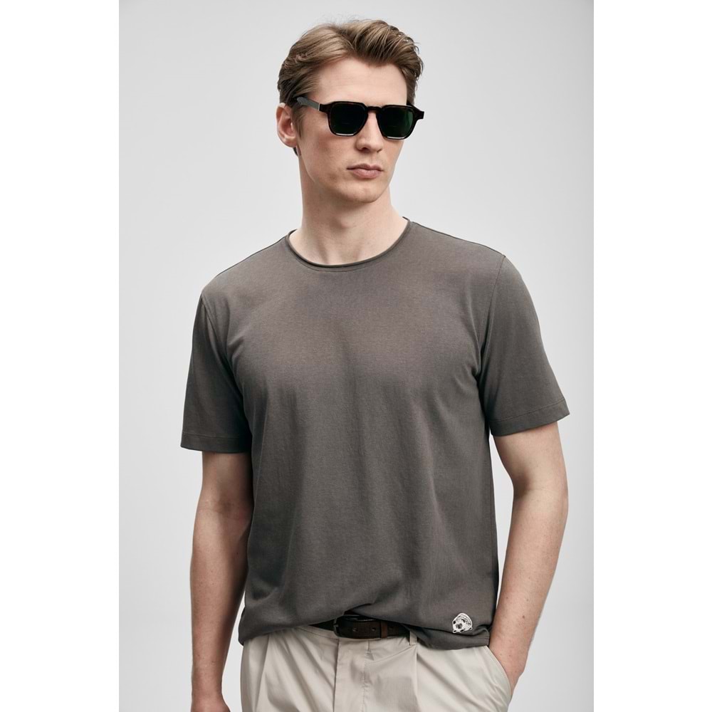 Lufian 111020312 Junya Erkek Basic T- Shirt Tişört Erkek Tişort