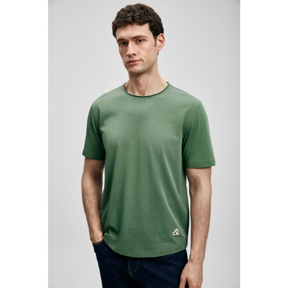 Lufian 111020312 Junya Erkek Basic T- Shirt Tişört Erkek Tişort