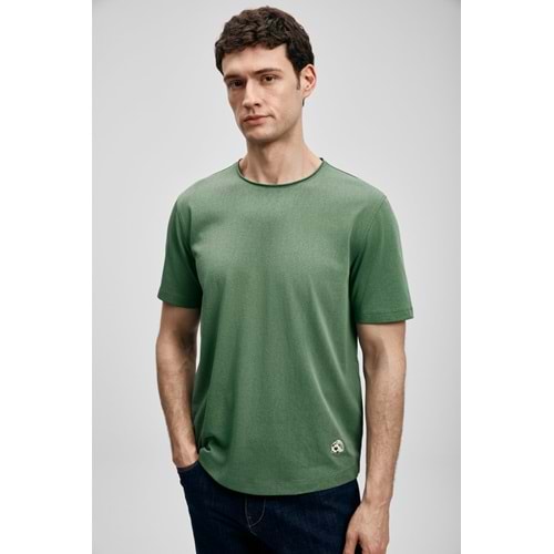Lufian 111020312 Junya Erkek Basic T- Shirt Tişört Erkek Tişort
