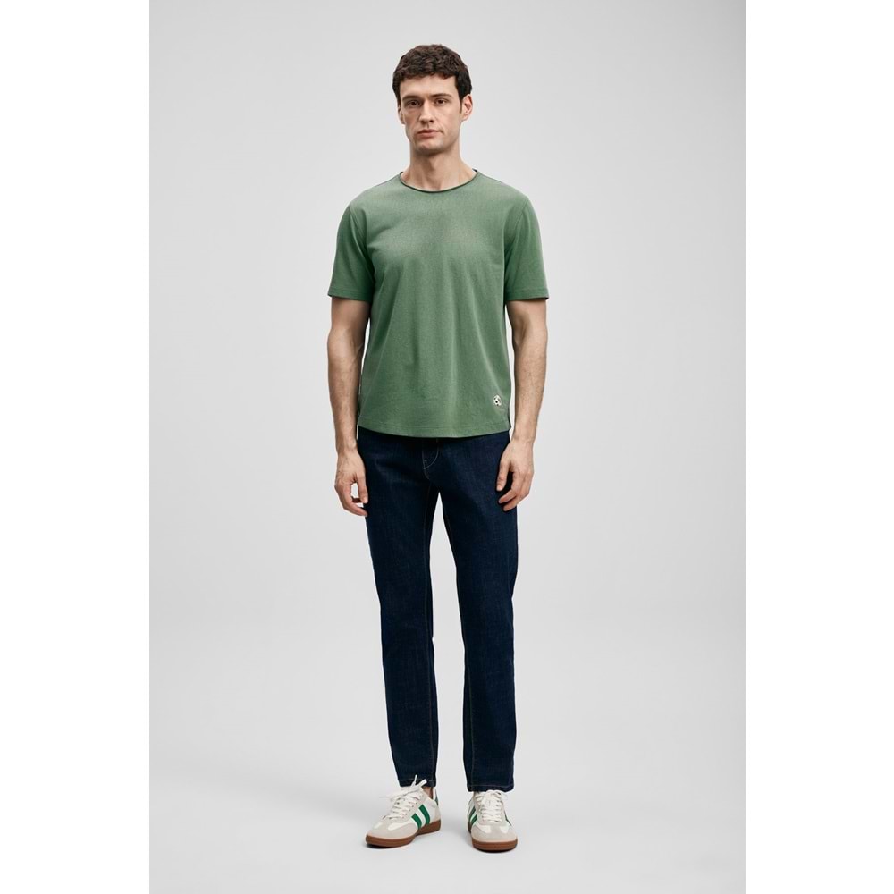 Lufian 111020312 Junya Erkek Basic T- Shirt Tişört Erkek Tişort