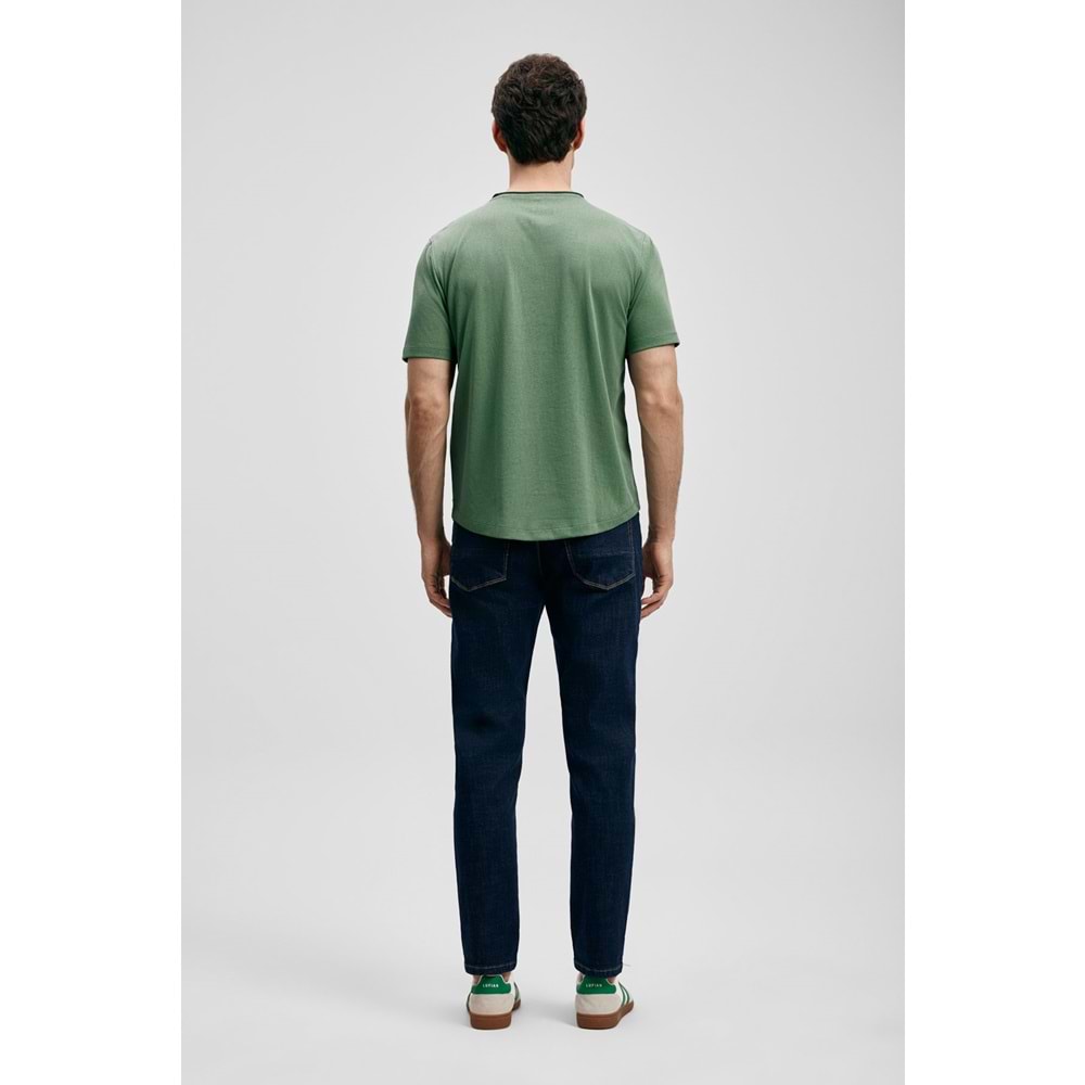 Lufian 111020312 Junya Erkek Basic T- Shirt Tişört Erkek Tişort