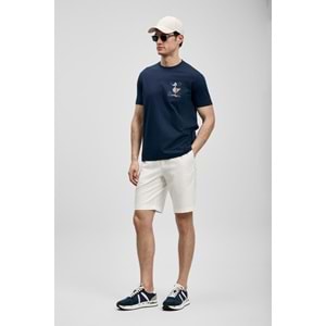 Lufian 111020313 Fınx Modern Grafik T- Shirt Erkek Tişort