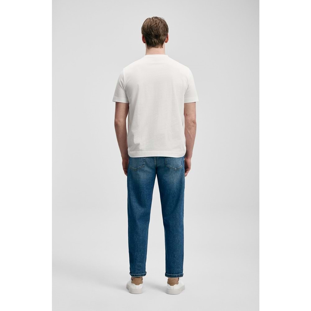 Lufian 111020313 Fınx Modern Grafik T- Shirt Erkek Tişort