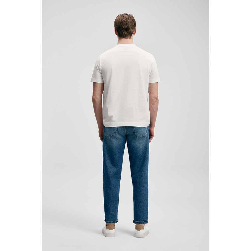 Lufian 111020313 Fınx Modern Grafik T- Shirt Erkek Tişort