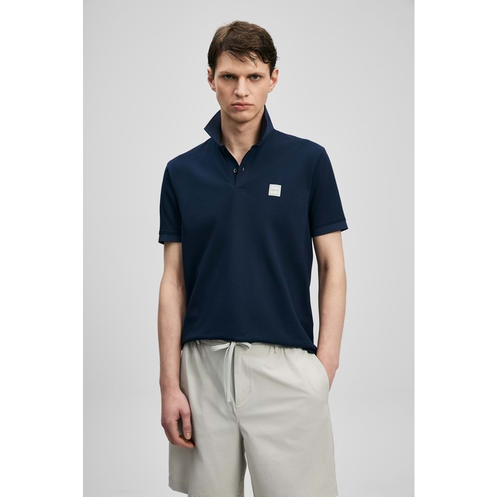 Lufian 111040233 Carter Smart Erkek Polo Yaka Tişört Erkek Tişort