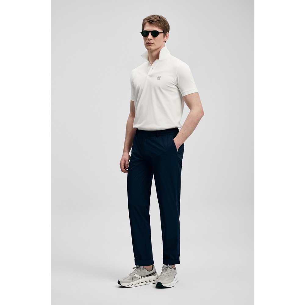 Lufian 111040233 Carter Smart Erkek Polo Yaka Tişört Erkek Tişort