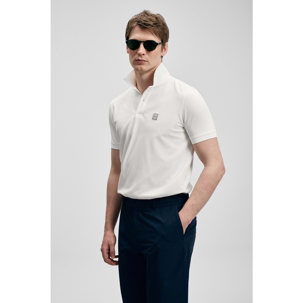 Lufian 111040233 Carter Smart Erkek Polo Yaka Tişört Erkek Tişort