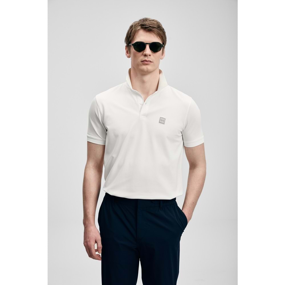 Lufian 111040233 Carter Smart Erkek Polo Yaka Tişört Erkek Tişort