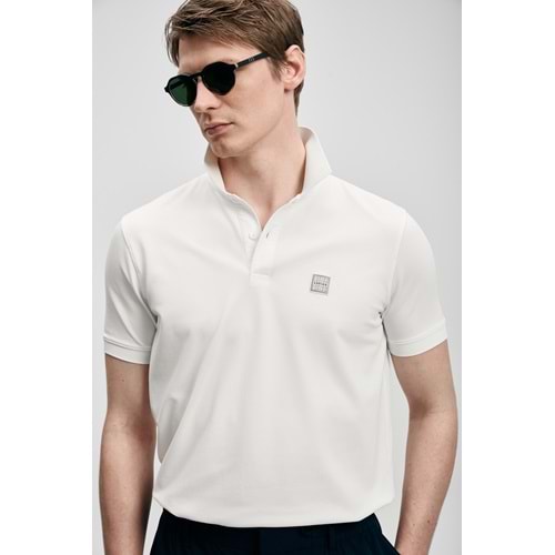 Lufian 111040233 Carter Smart Erkek Polo Yaka Tişört Erkek Tişort