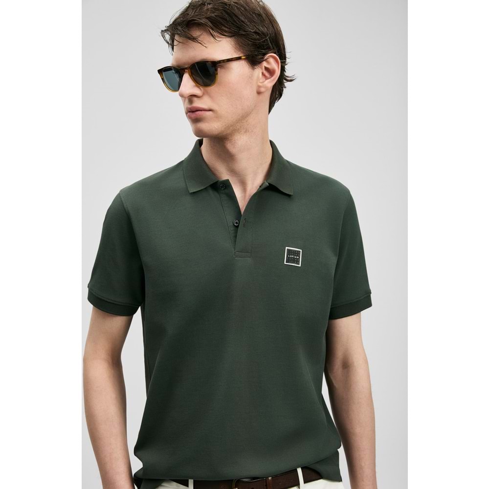 Lufian 111040233 Carter Smart Erkek Polo Yaka Tişört Erkek Tişort