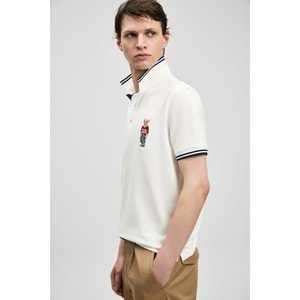 Lufian 111040245 Brady Smart Erkek Polo Yaka Tişört Erkek Tişort