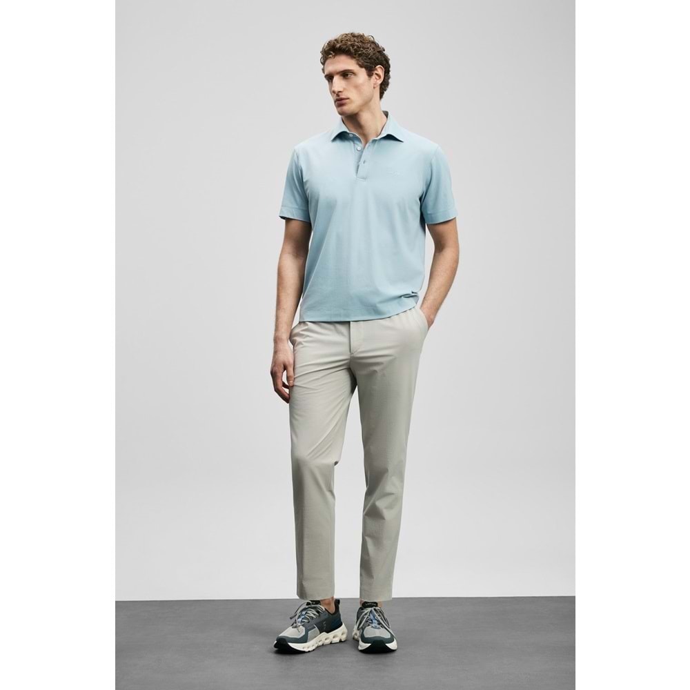 Lufian 111040234 Hudson Smart Polo Yaka Tişört Erkek Tişort
