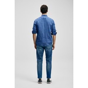 Lufian 111010654 Pitaya Erkek Keten Gömlek Comfort Fit Erkek Gömlek