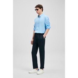 Lufian 111010654 Pitaya Erkek Keten Gömlek Comfort Fit Erkek Gömlek