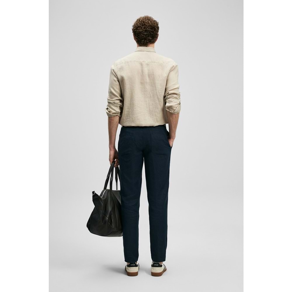 Lufian 111010654 Pitaya Erkek Keten Gömlek Comfort Fit Erkek Gömlek