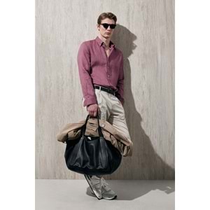 Lufian 111010654 Pitaya Erkek Keten Gömlek Comfort Fit Erkek Gömlek