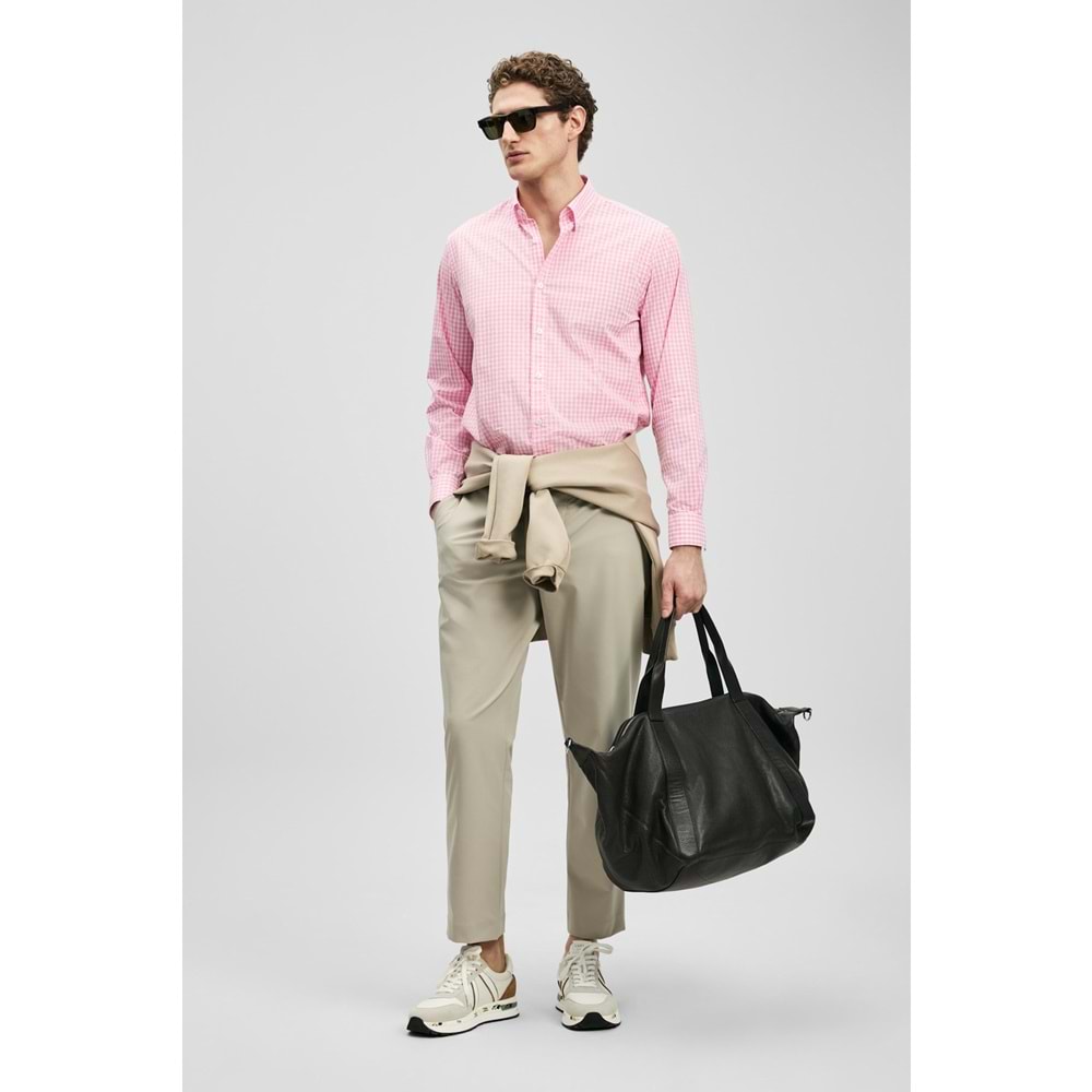 Lufian 111010653 Marco Erkek Basic Gömlek Regular Fit Erkek Gömlek