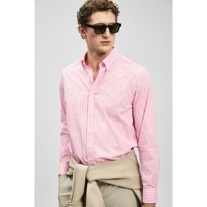 Lufian 111010653 Marco Erkek Basic Gömlek Regular Fit Erkek Gömlek