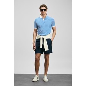 Lufian 111040248 Landon Smart Polo Yaka Tişört Erkek Tişort