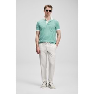 Lufian 111040248 Landon Smart Polo Yaka Tişört Erkek Tişort